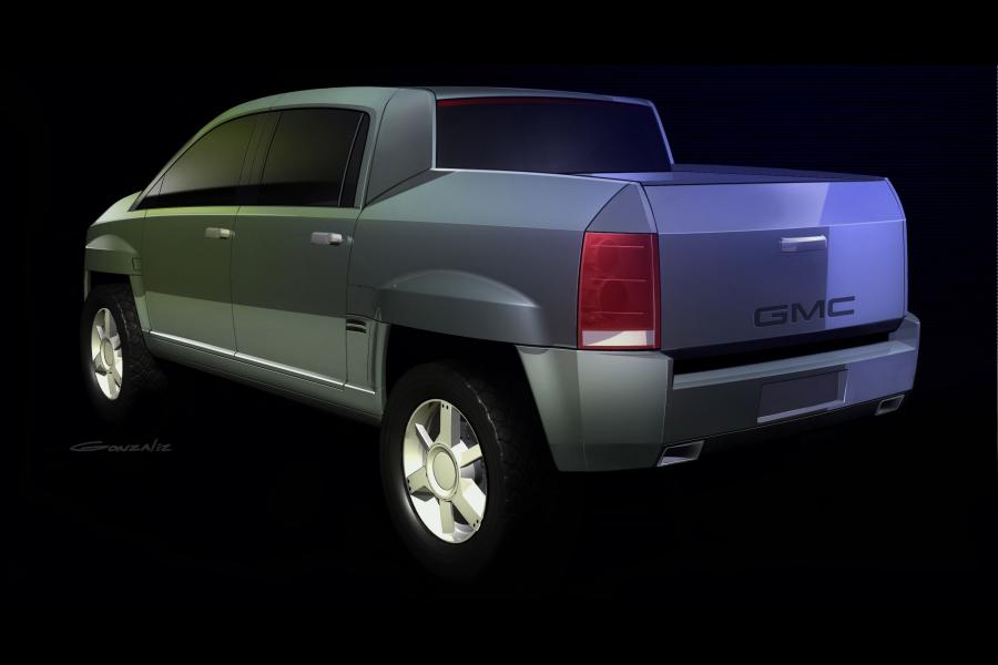  GMC Terra4 Concept 2002 года  (фото 14 из 16)